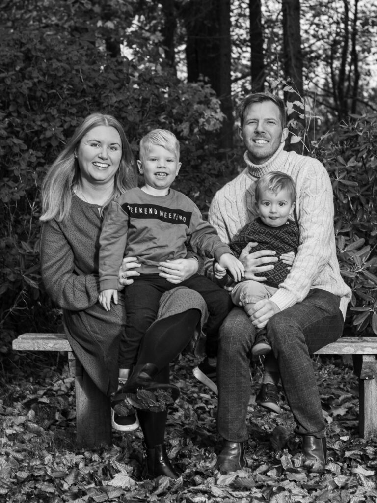 familiefotografering hos Winther sol foto