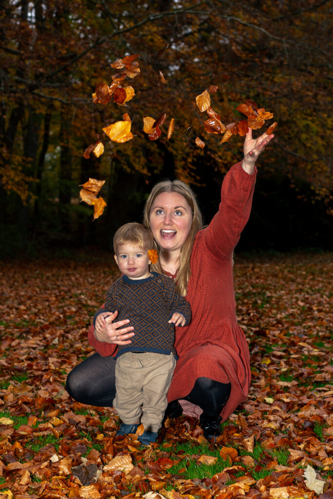 familiefotografering hos Winther sol foto