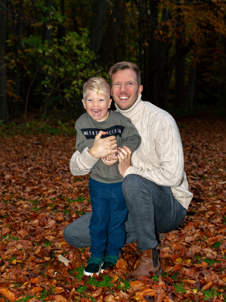 familiefotografering hos Winther sol foto