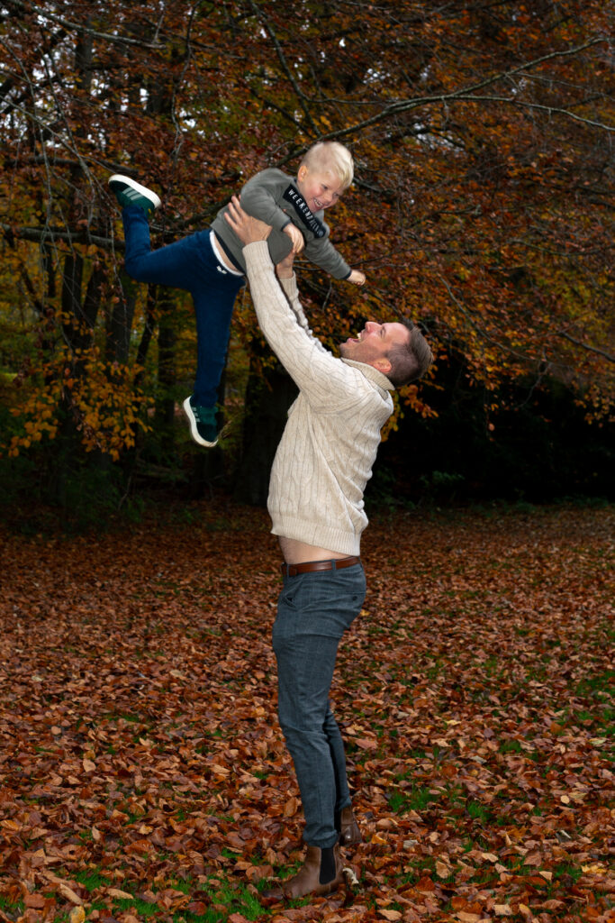 familiefotografering hos Winther sol foto