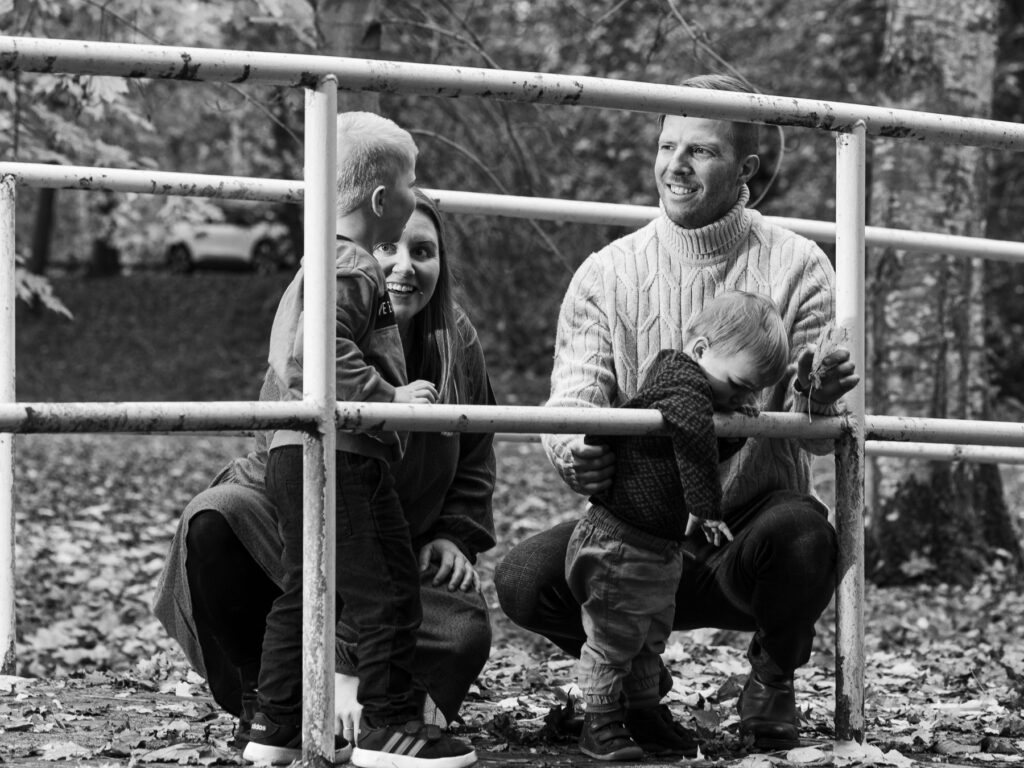 familiefotografering hos Winther sol foto