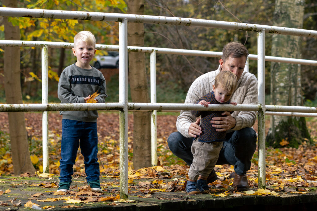 familiefotografering hos Winther sol foto