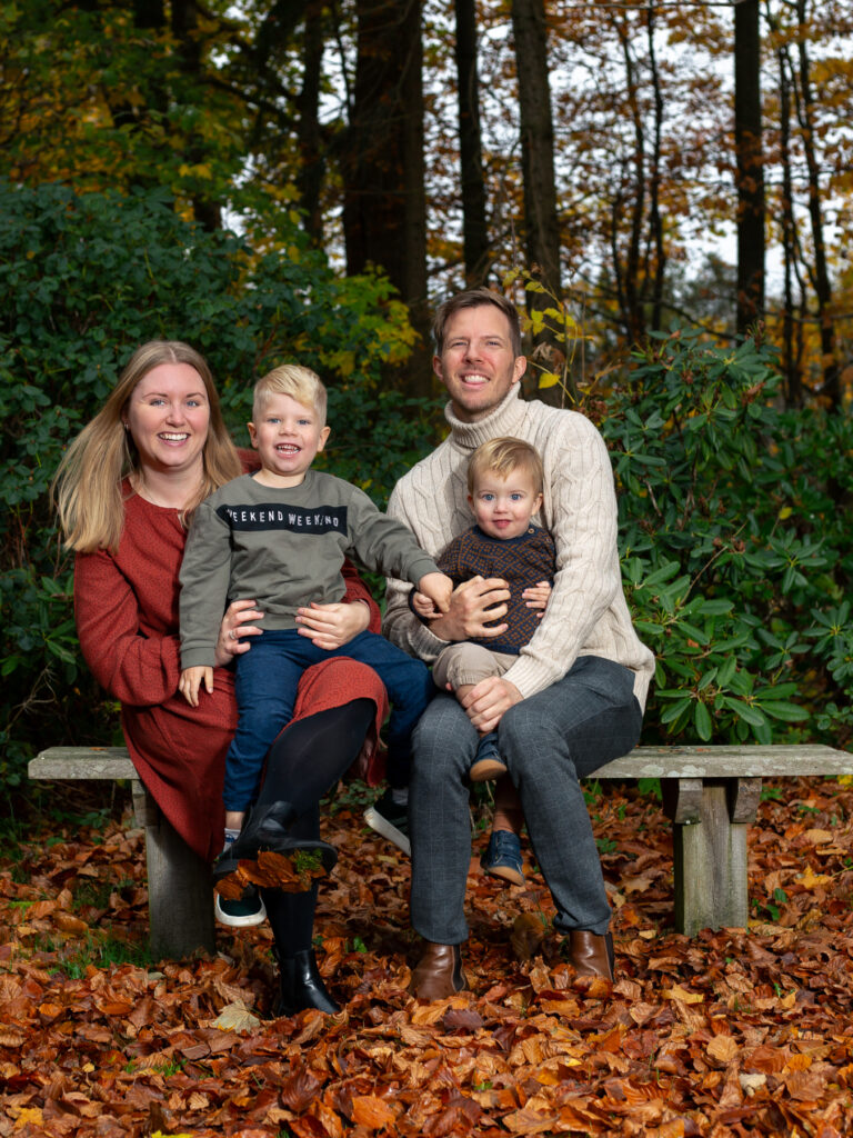 familiefotografering hos Winther sol foto