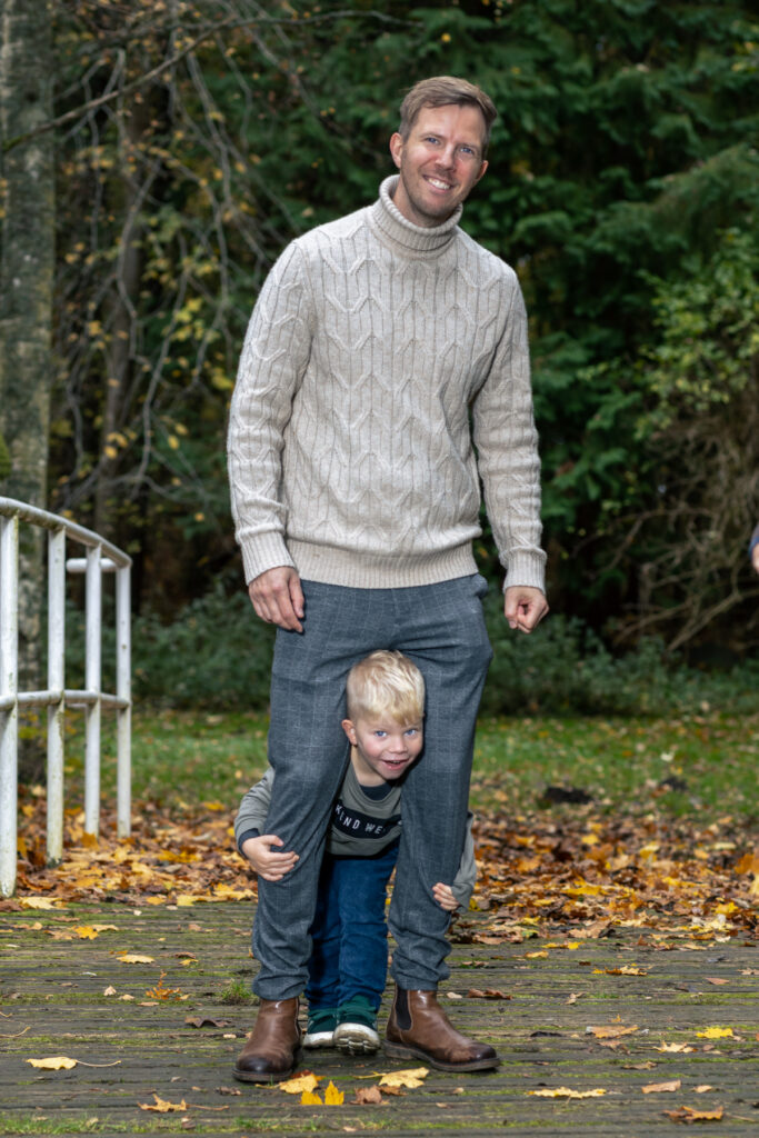 familiefotografering hos Winther sol foto